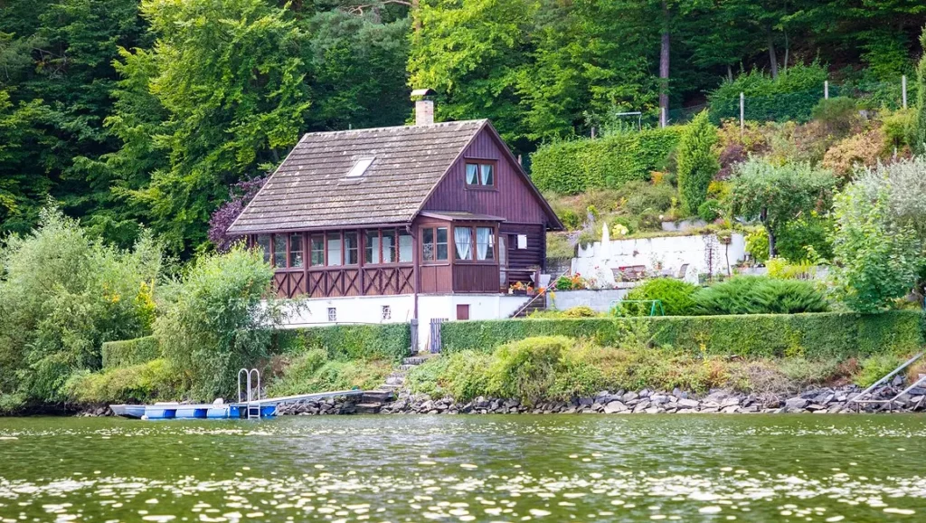 Small House on Lake